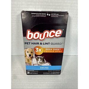 Bounce pet hair and lint guard‎ (20 Sheets)